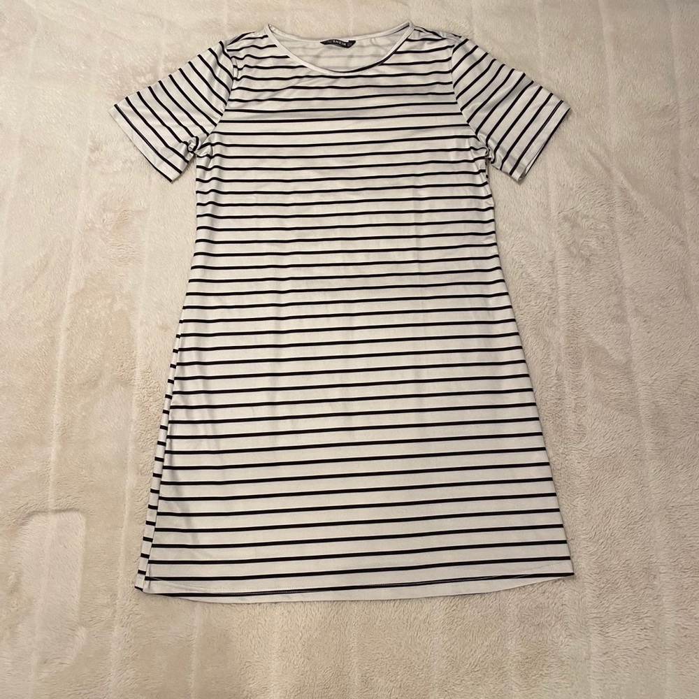 Striped T-shirt dress